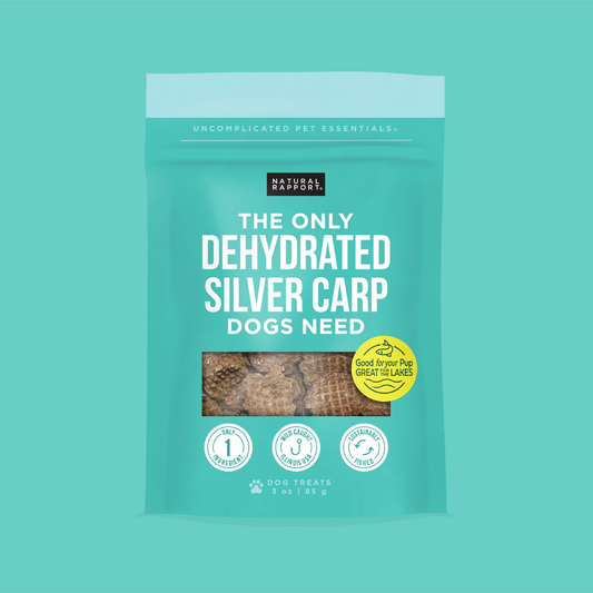 Natural Rapport The Only Dehydrated Silver Carp Dogs Need