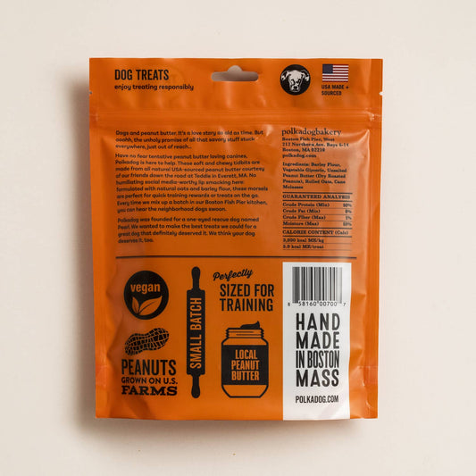 Polkadog Wonder Nuggets, Peanut Butter - 10oz - Dog Treats