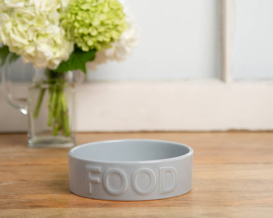 Classic Food Grey Pet Bowl