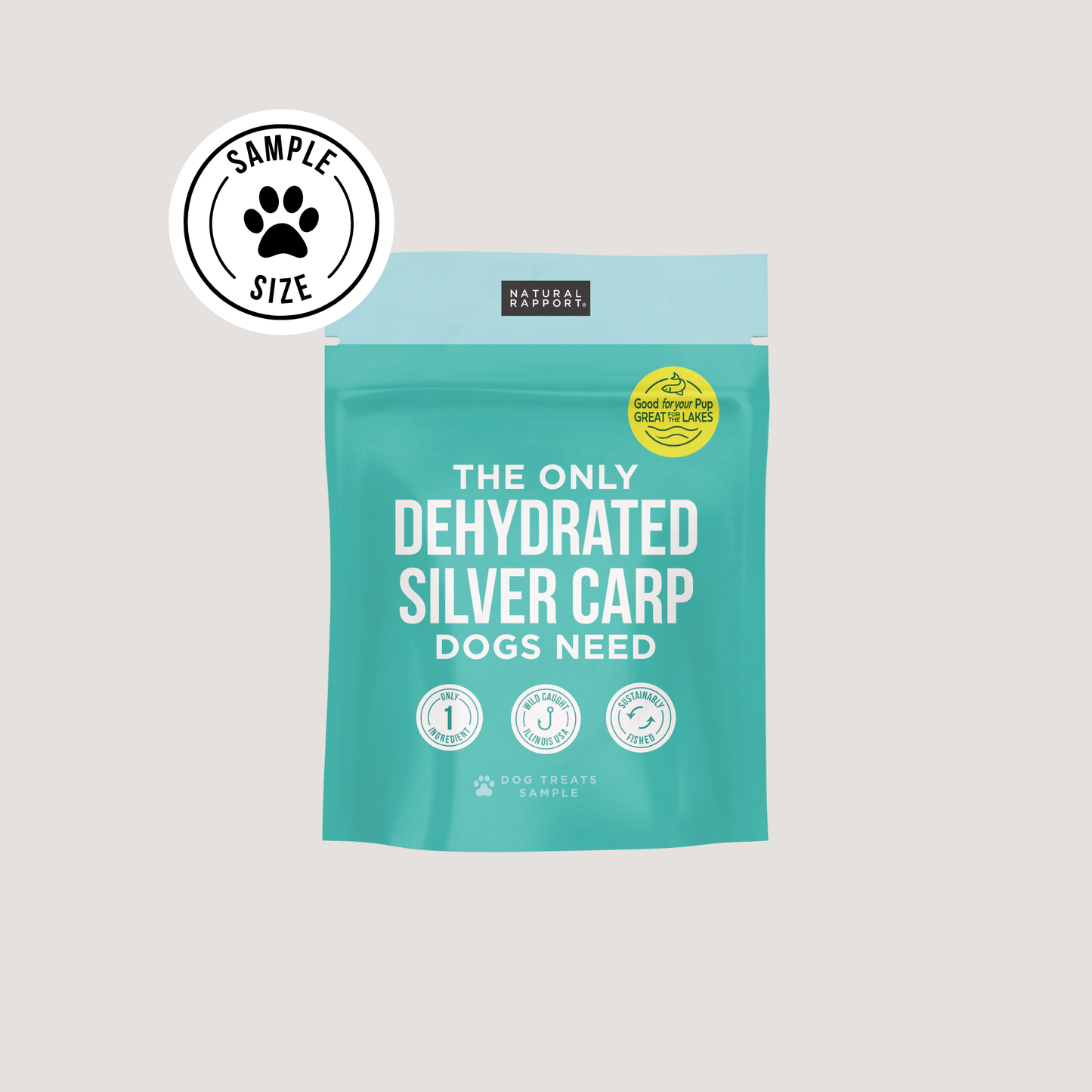 Natural Rapport The Only Dehydrated Silver Carp Dogs Need