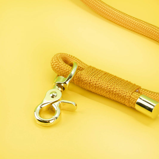 Million Dogs Mustard Hands-Free Rope Leash