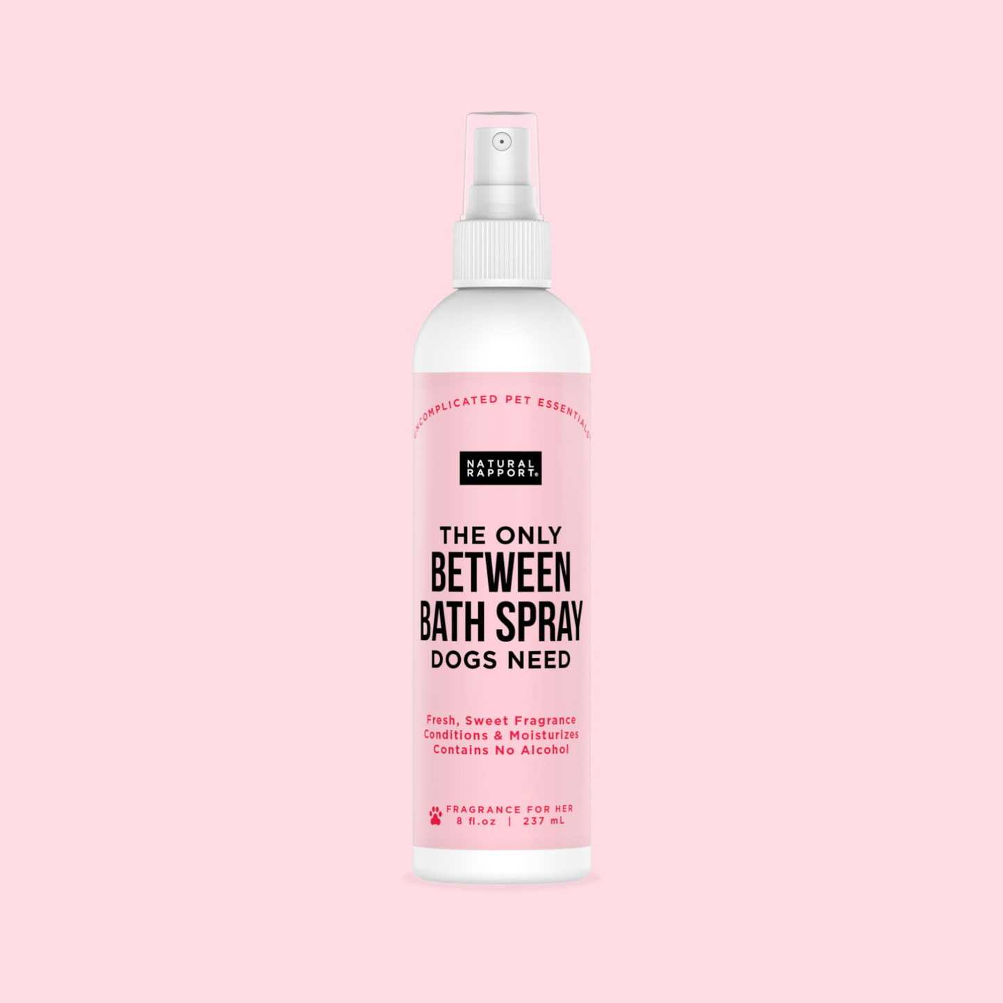 Natural Rapport The Only Between Bath Spray Dogs Need - Floral & Coconut