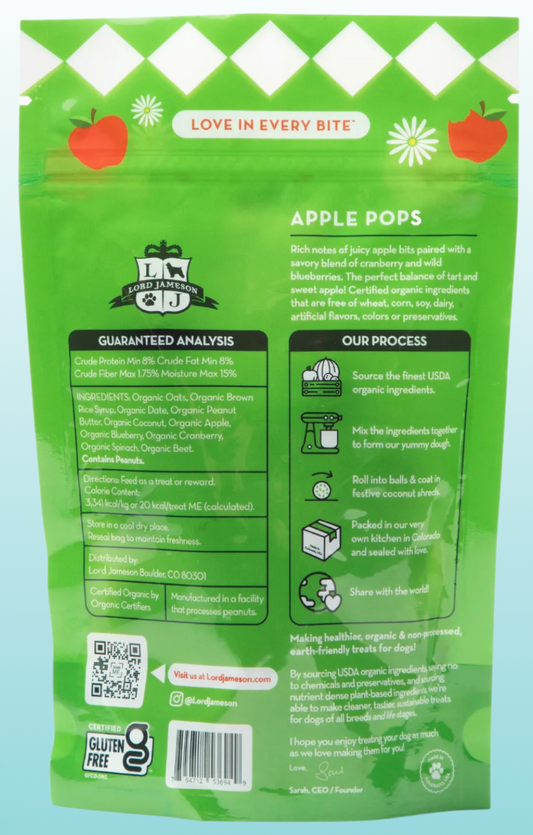 Lord James Apple Pops 6oz