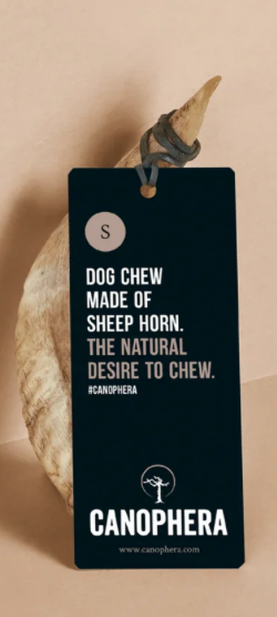 Canophera Dog Chew Sheep Horn- Small