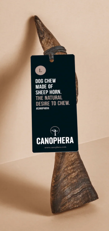 Canophera Dog Chew Sheep Horn- Large