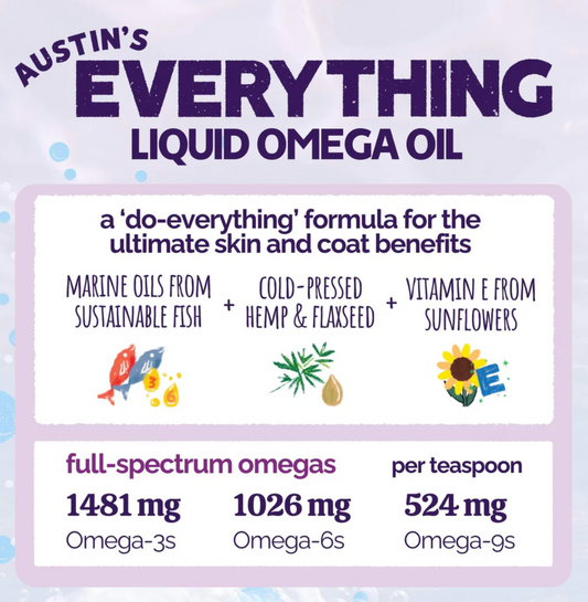 Austin & Kat Everything Oil Dog Topper (16oz)