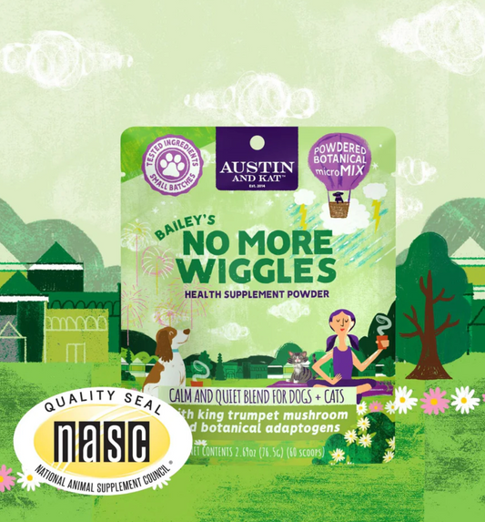 Austin & Kat Bailey's No More Wiggles Dog Topper 77g
