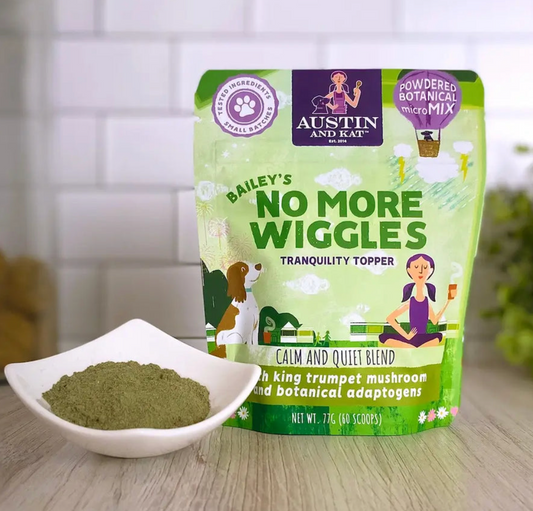 Austin & Kat Bailey's No More Wiggles Dog Topper 77g