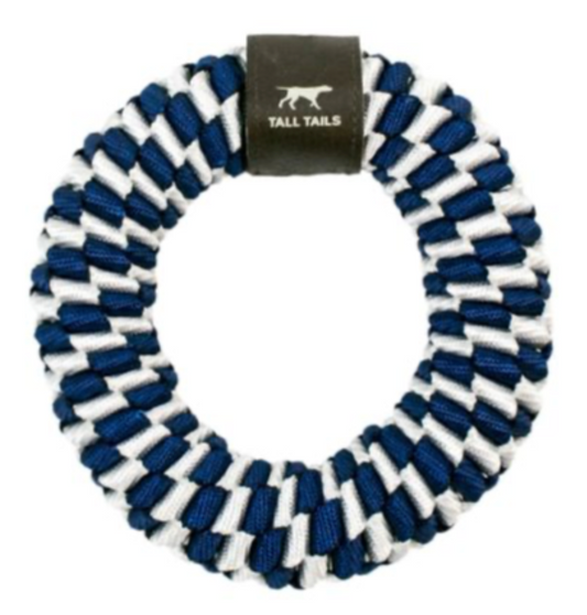 Tall Tails Dog Toy Braided Ring Nayv 6"