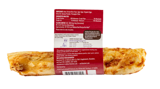 Earth Animal No Hide Chew - LARGE BEEF