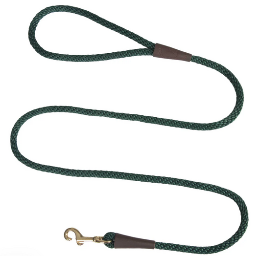 Mendota Small Snap Leash 3/8" x 6'