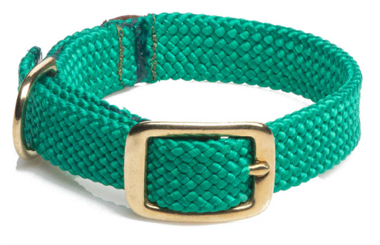 Mendota Dbl- Braid Junior Collar 9/16"w up to 14"