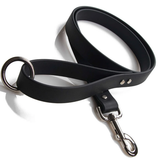 Mendota DuraSoft Imitation Leather Snap Lead- 1" x 6'