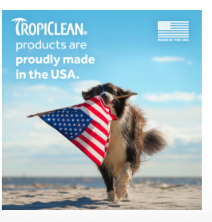 TropiClean Dog Grooming Shampoo Aloe & Coconut Deodorizing 20 oz