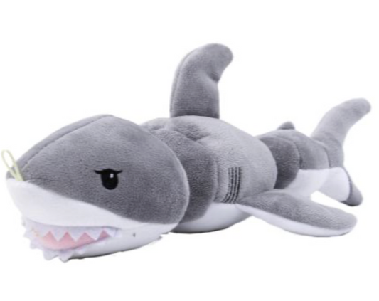 Tall Tails Dog Toy Jointed Plush Shark 14"