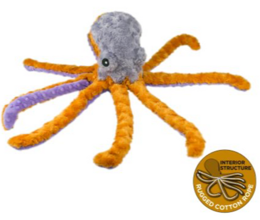 Tall Tails Dog Toy Octopus 14"