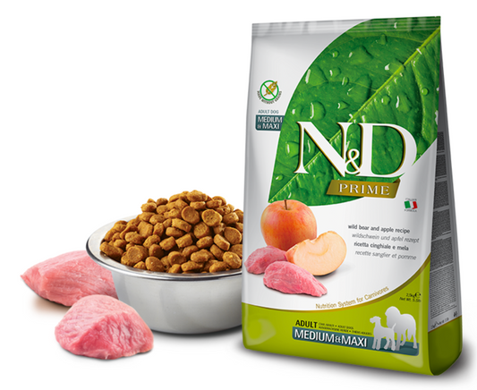 Farmina Dog Dry GF PUMPKIN Boar & Apple Medium & Maxi 5.5