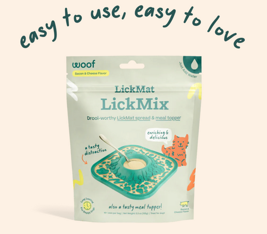 Woof LickMix - Bacon & Cheese