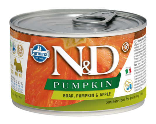 Farmina Dog Can GF PUMPKIN Boar & Apple 4.9 oz