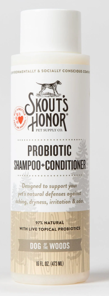 SK HONOR GROOMING SHAMPOO + / CONDITIONER 16 OZ DOG OF THE WOODS