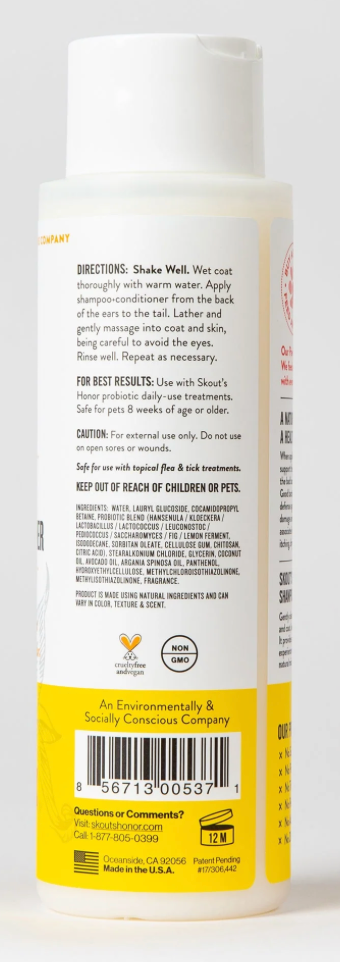 SK HONOR GROOMING SHAMPOO + / CONDITIONER 16 OZ HONEYSUCKLE