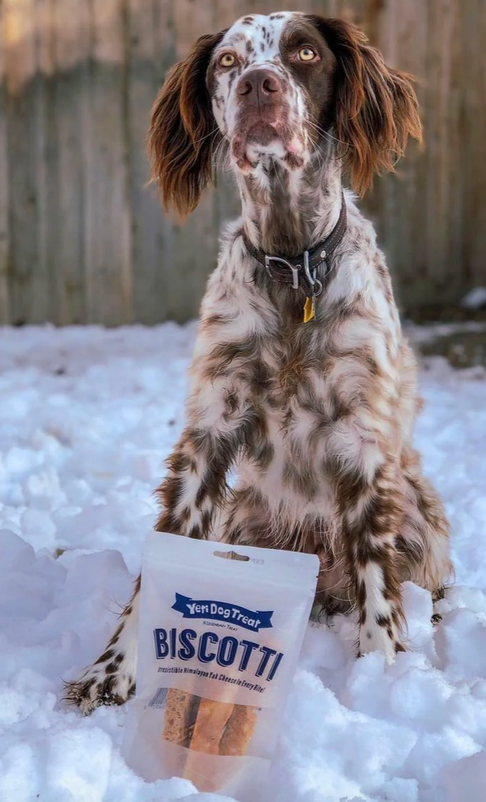 YETI DOG TREAT BISCOTTI