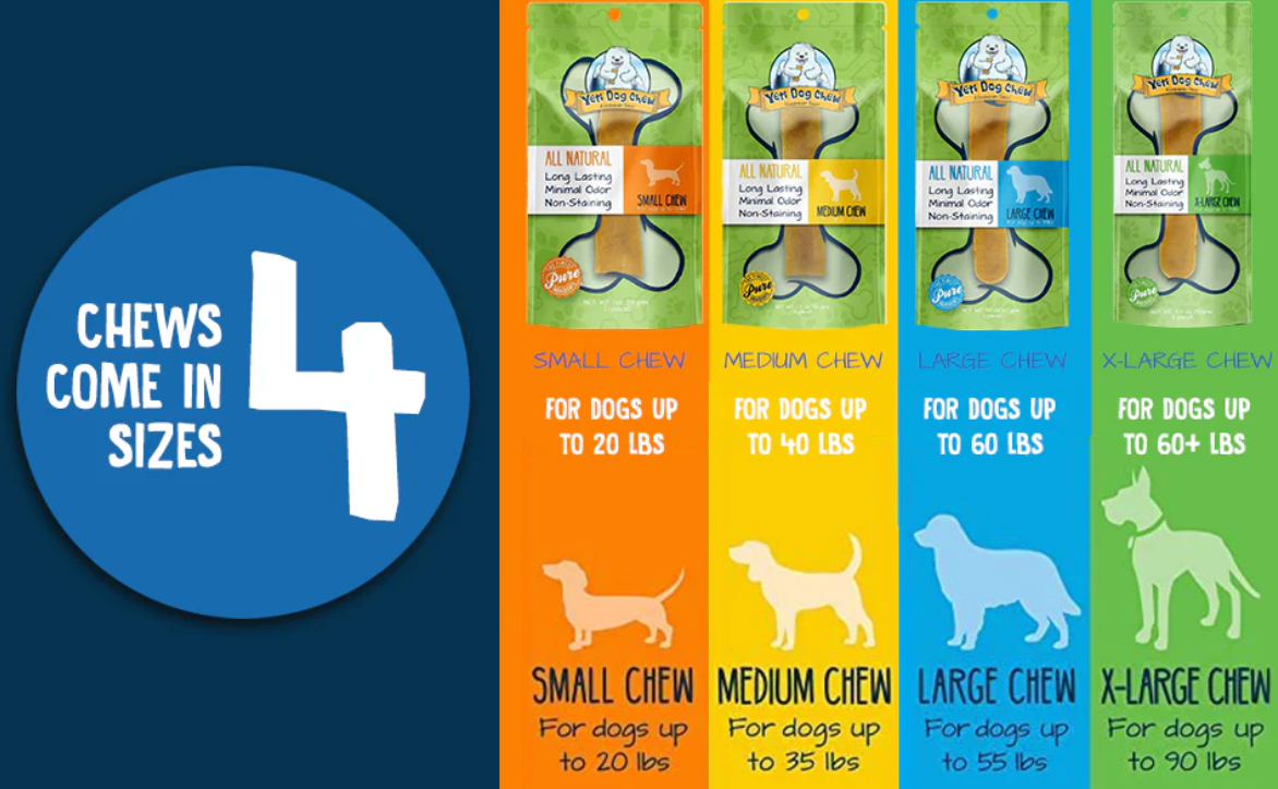 YETI MEDIUM DOG CHEW
