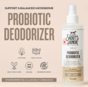 SK HONOR GROOMING PROBIOTIC / DEODORIZER 8 OZ DOG OF THE WOODS