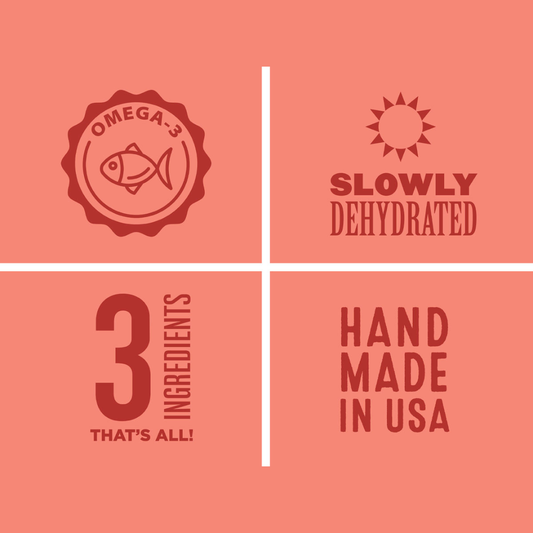 Polkadog Mini Tube: Salmon Says, Training Bits - 2oz