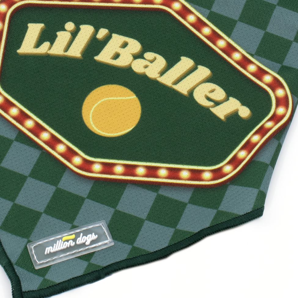 Million Dogs Cooling Dog Bandana - Lil' Baller