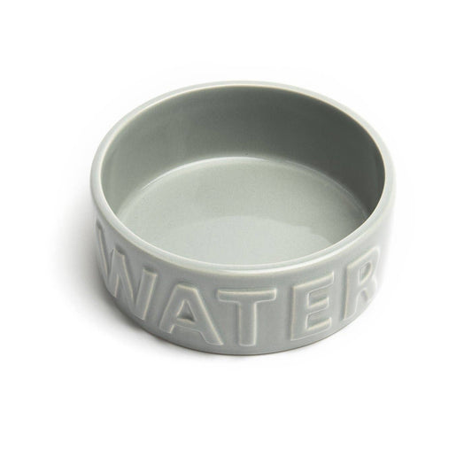 Grey Water Pet Bowl