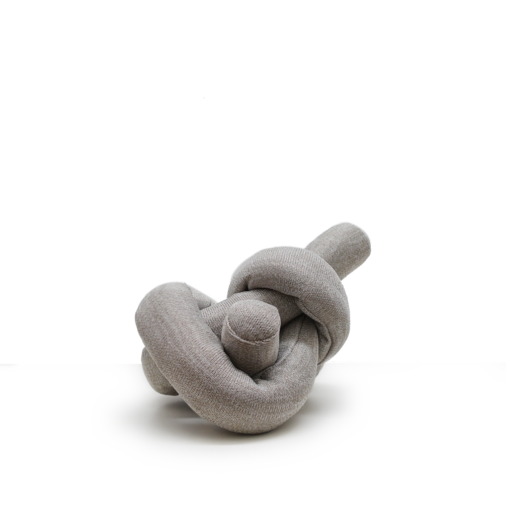 NOU | gray with crinkle clusters//ENRICHMENT DOG TOY