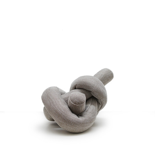 NOU | gray with crinkle clusters//ENRICHMENT DOG TOY