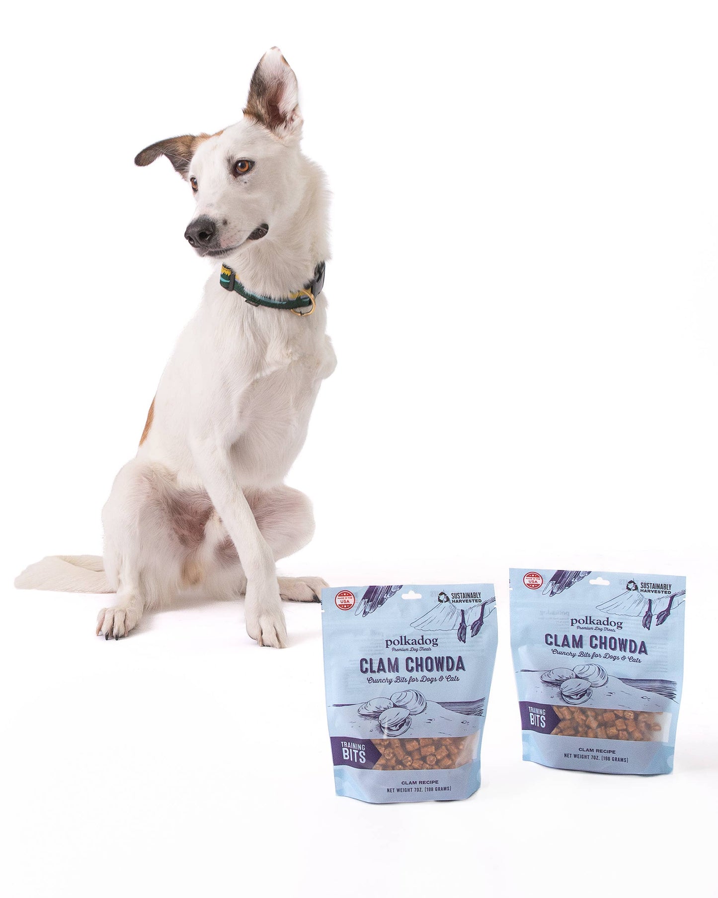 Polkadog Clam Chowda Bits - 7oz