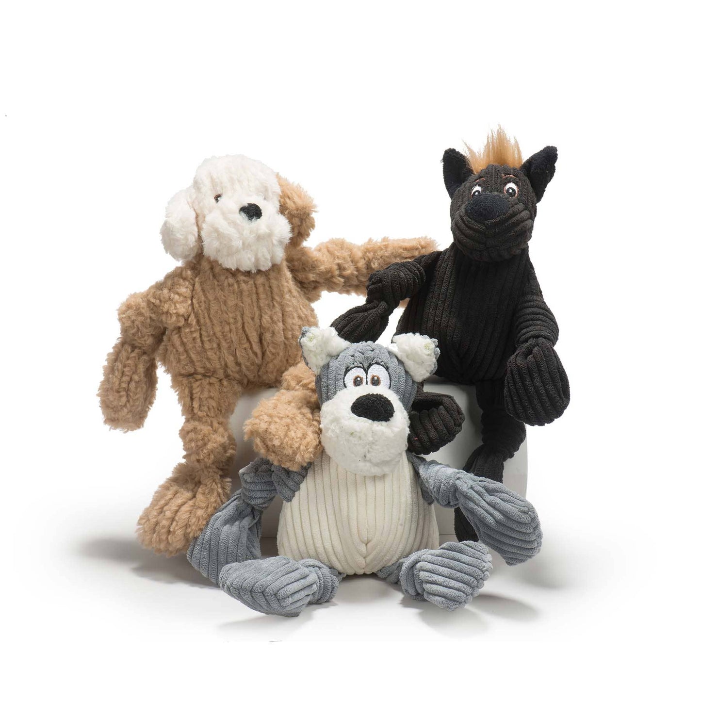 Lulu HuggleMutt™ Knottie® Plush Dog Toy, Small