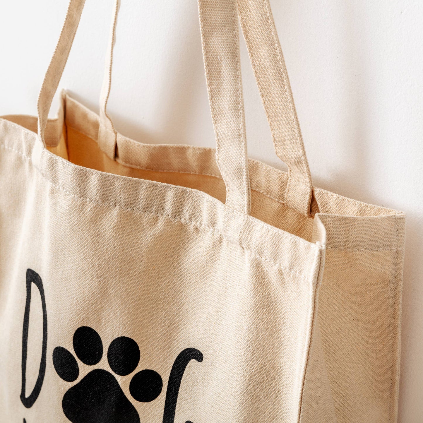 Dog Mom Print - Cotton Tote Bag