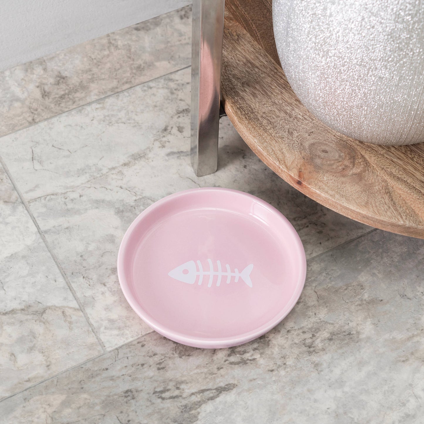 Oscar Classic Round Cat Dish