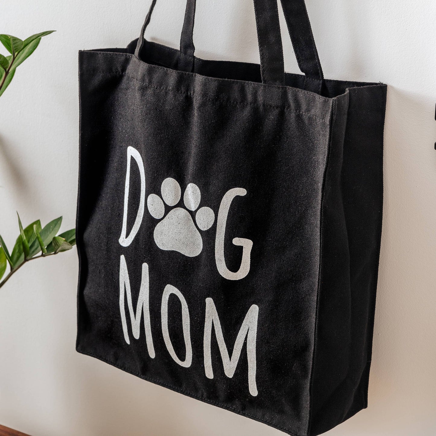 Dog Mom Print - Cotton Tote Bag