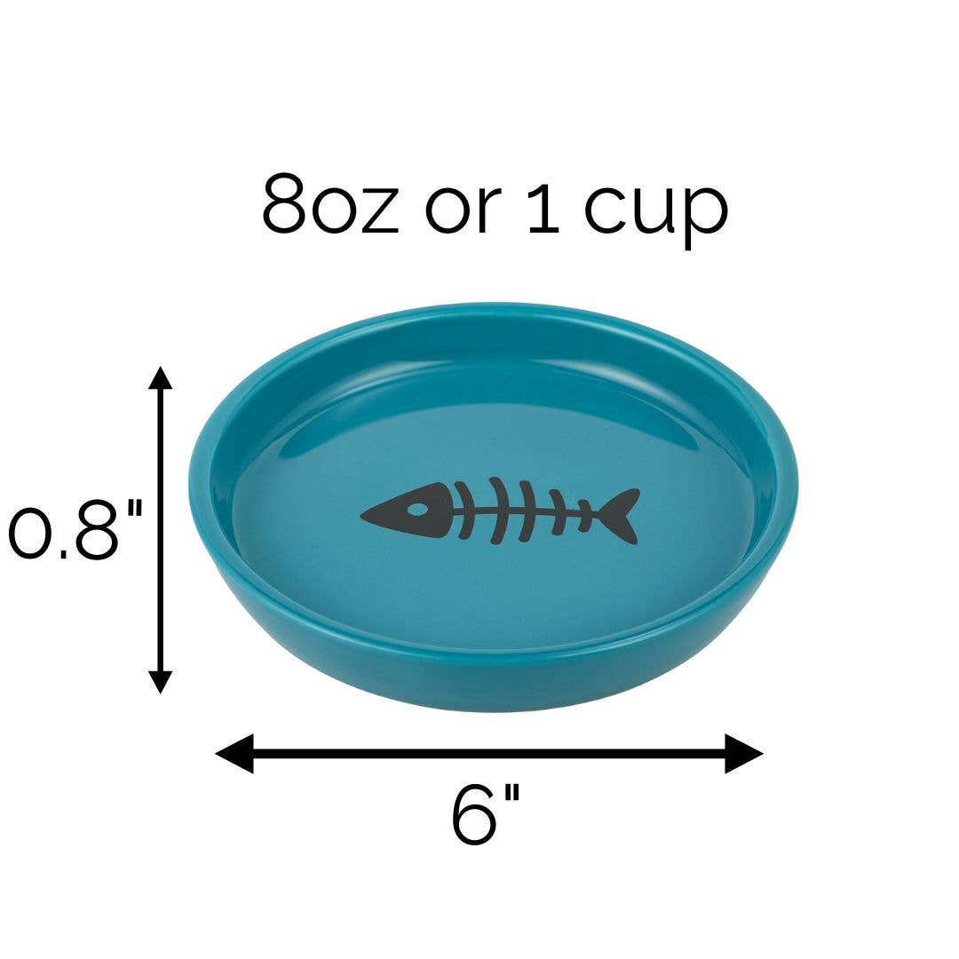 Oscar Classic Round Cat Dish