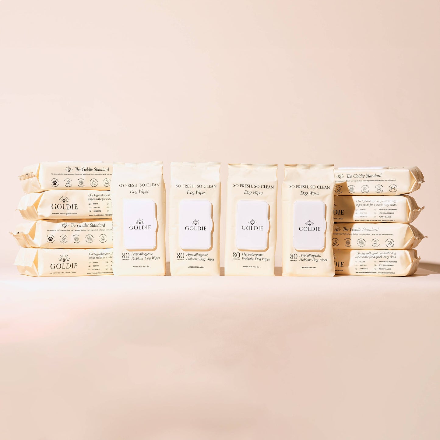 Goldie So Fresh, So Clean Probiotic Dog Wipes