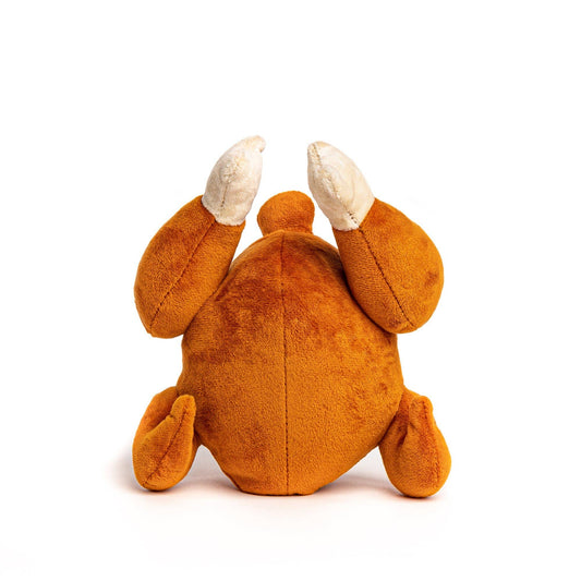 Fab Dog Rotisserie Chicken Squeaky Dog Toy
