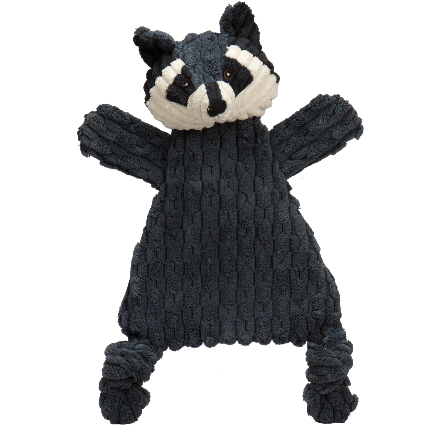 Reggie Raccoon HuggleFlatties™ Plush Dog Toy