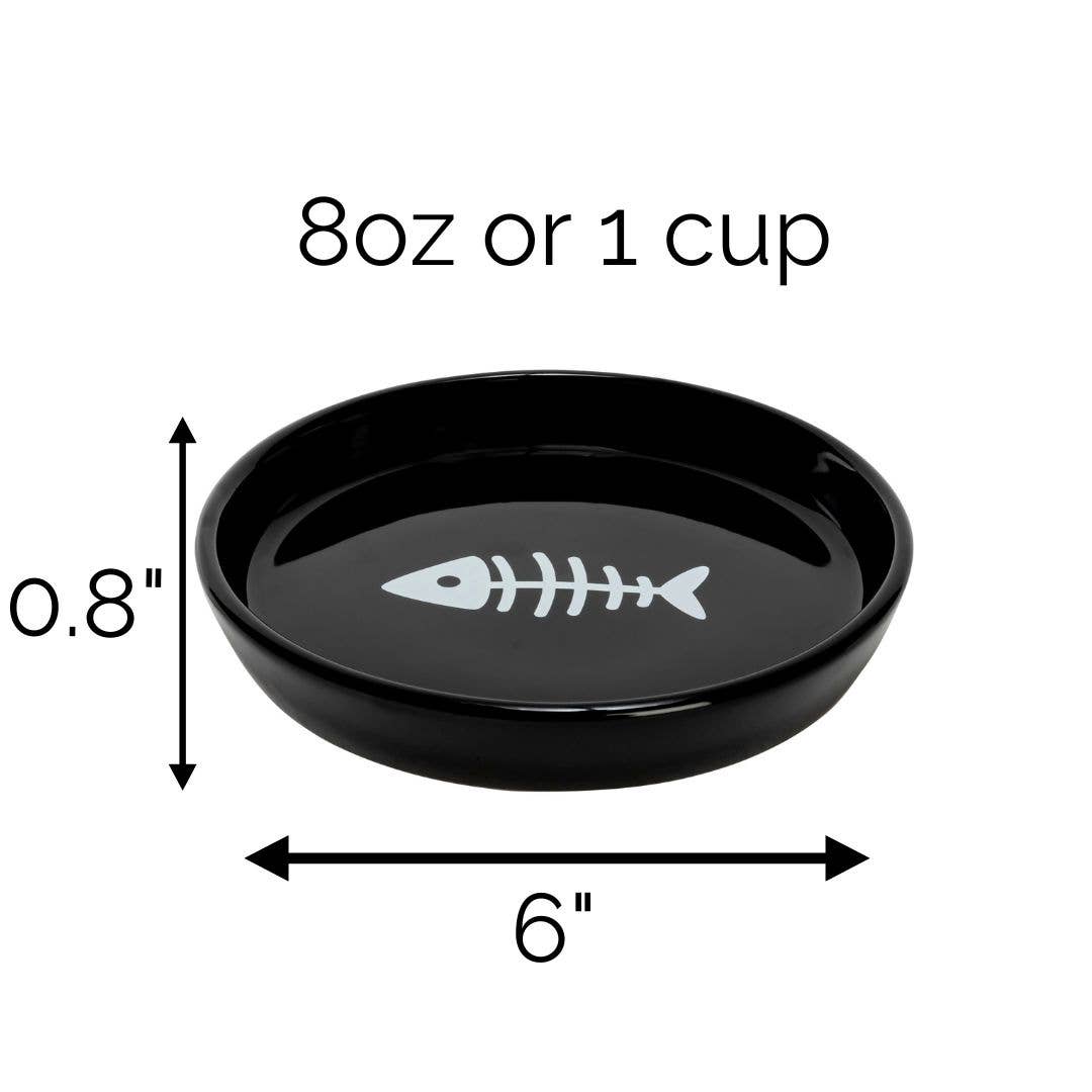 Oscar Classic Round Cat Dish