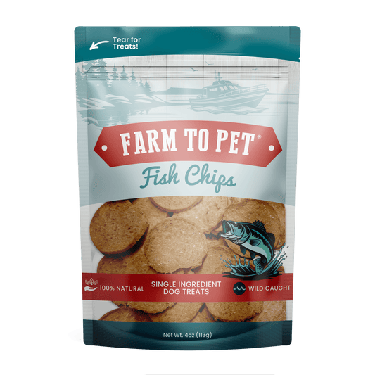 Farm to Pet Fish Chips Dog Treats