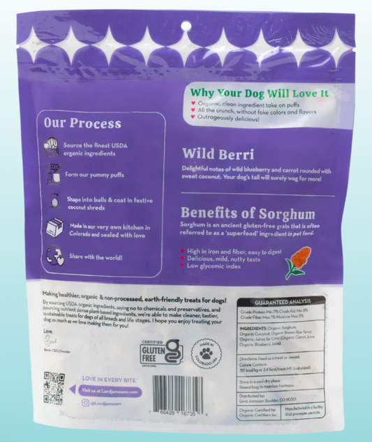 Lord James Love Puffs Wild Berri 4oz