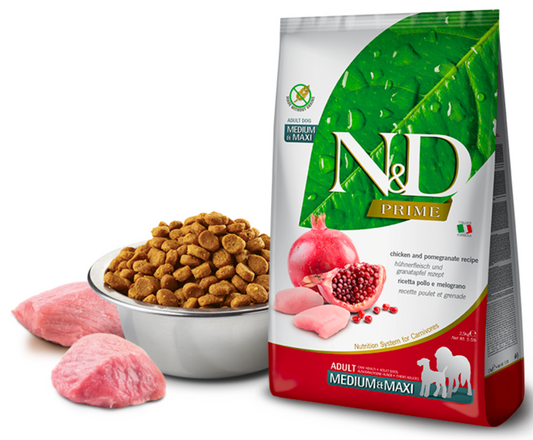 Farmina Dog Dry GF Pumpkin Chicken & Pomegranate (Med & Maxi) 5.5