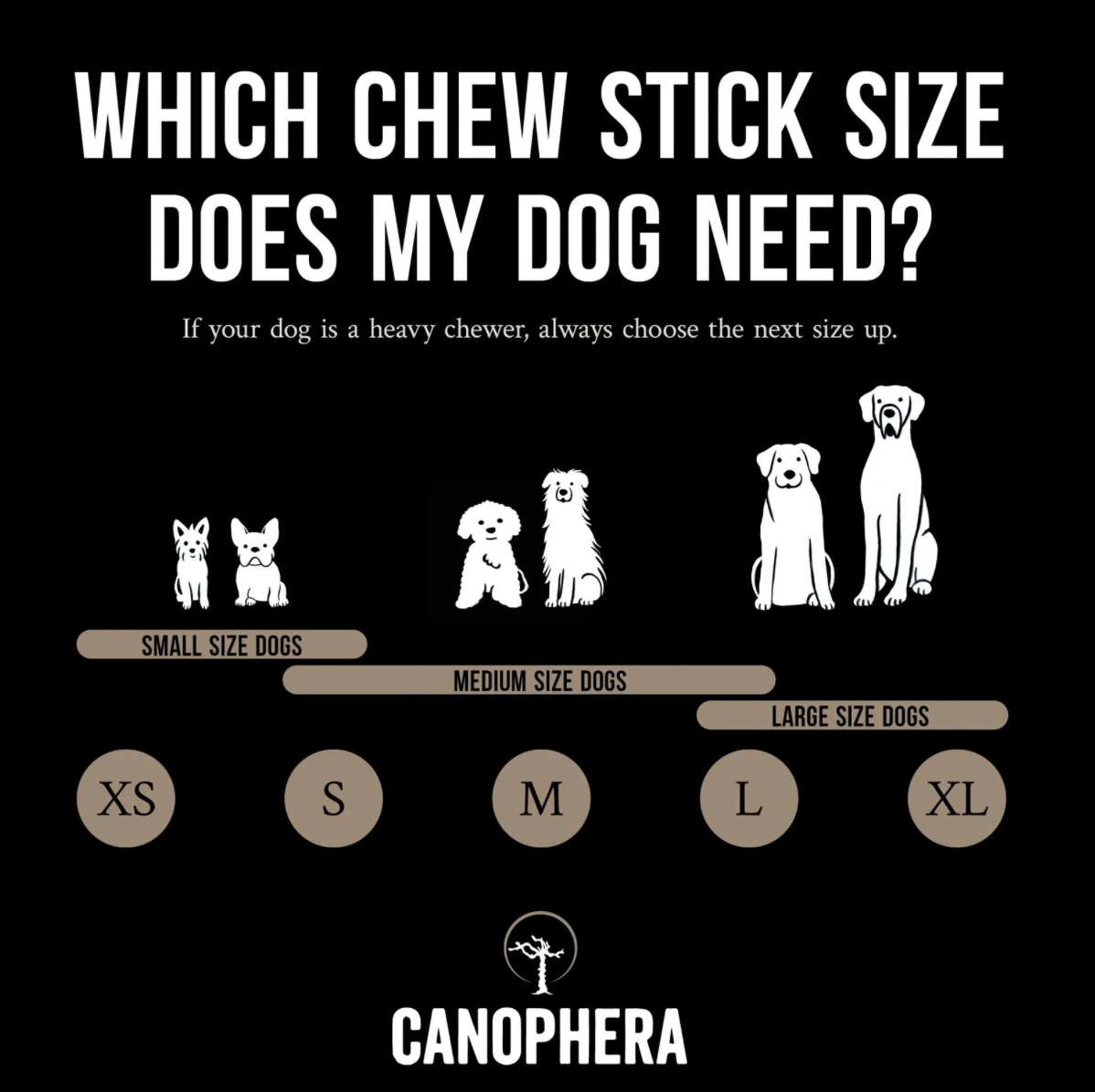 Canophera Dog Chew Sheep Horn- Medium