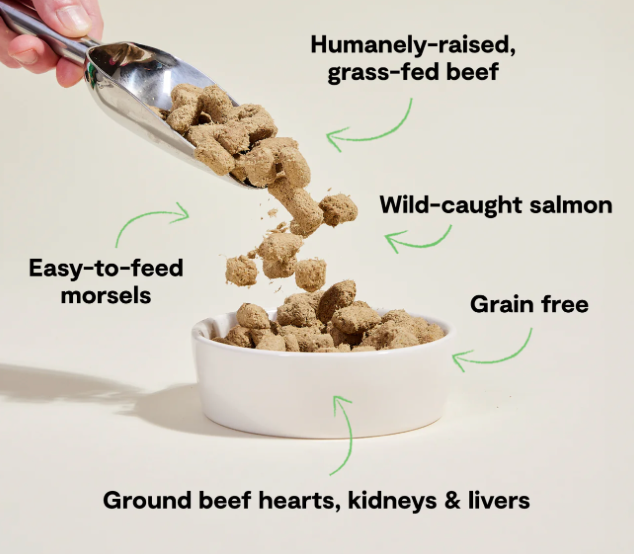 Open Farm Dog Food- Surf & Turf Freeze Dried Raw Morsels 3.5oz