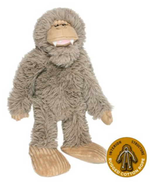 Tall Tails Dog Toy Plush Stuffless Big Foot 20"