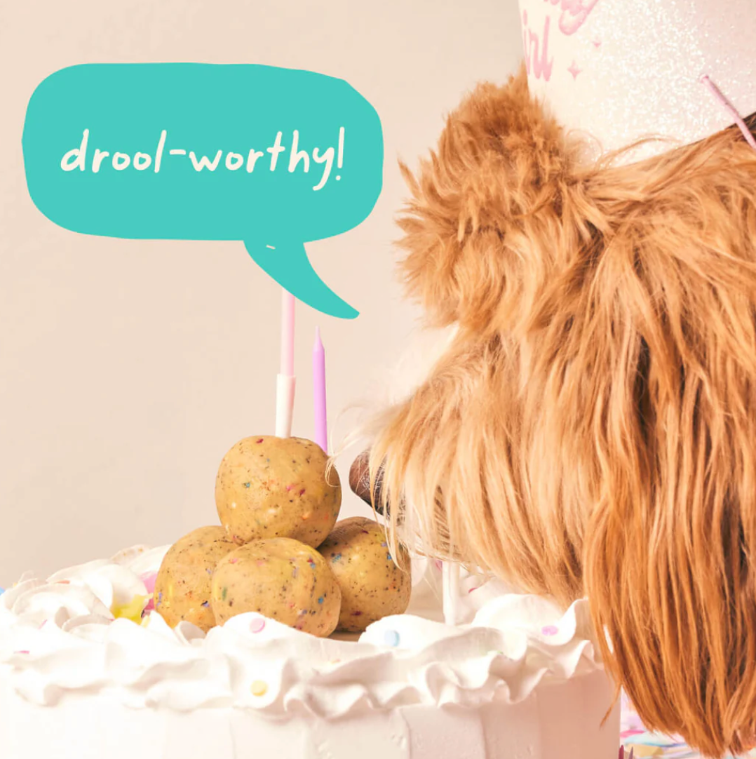 Woof Birthday Pops Small 6oz